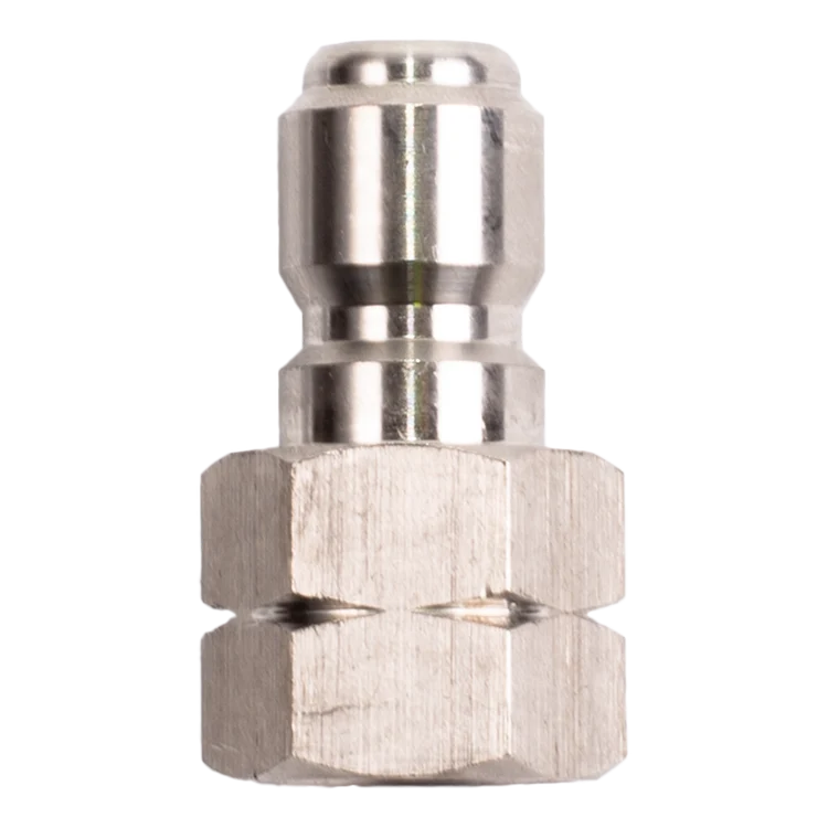 Quick Connect Plug 3/8" FNPT STAINLESS STEEL