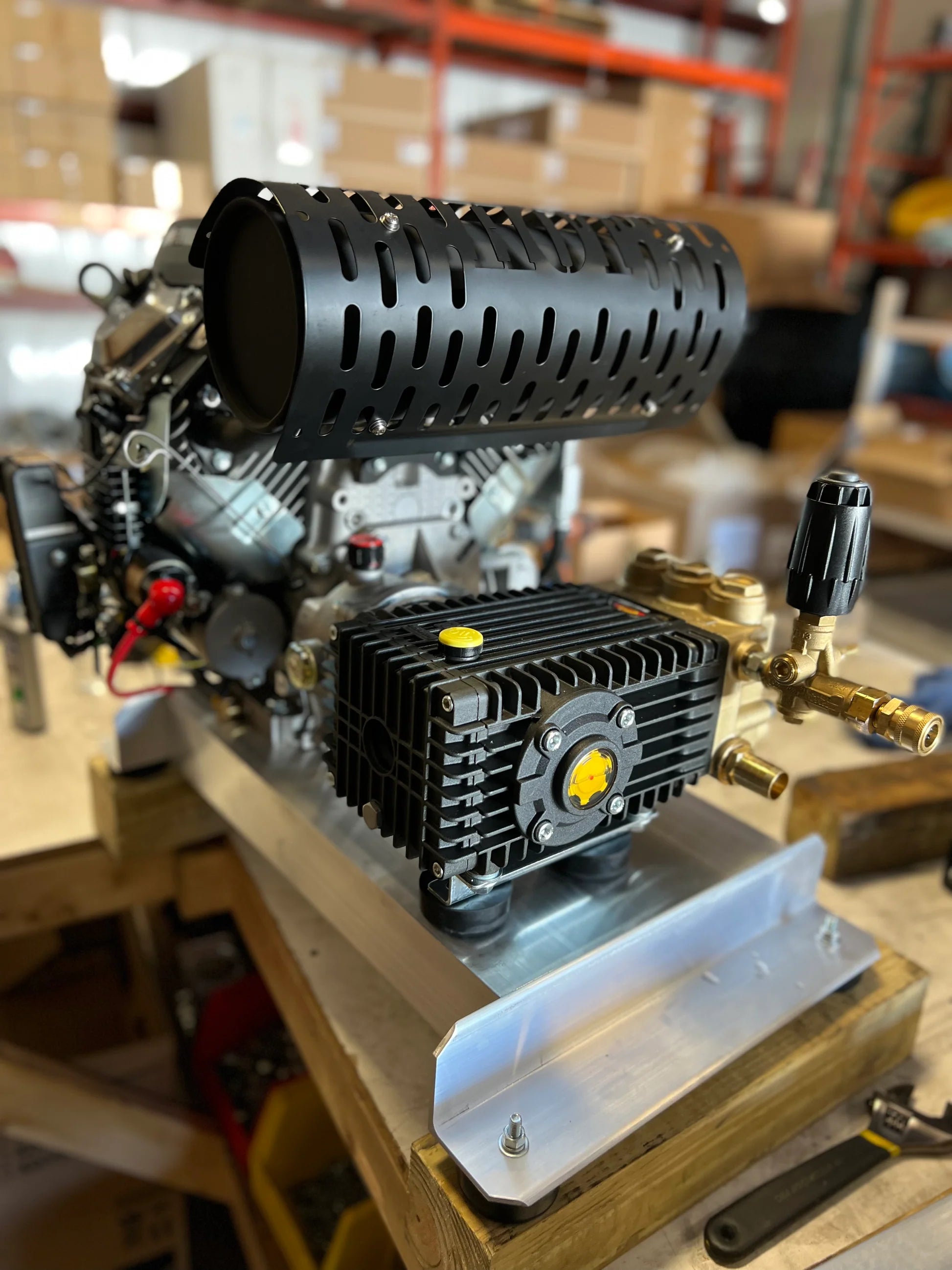 8GPM at 3500psi MGD with CRX 680cc with General Pump